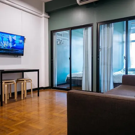 T3 Two Bedrooms Wifi Full Kitchen 1 Min To Bts Бангкок Экстерьер фото